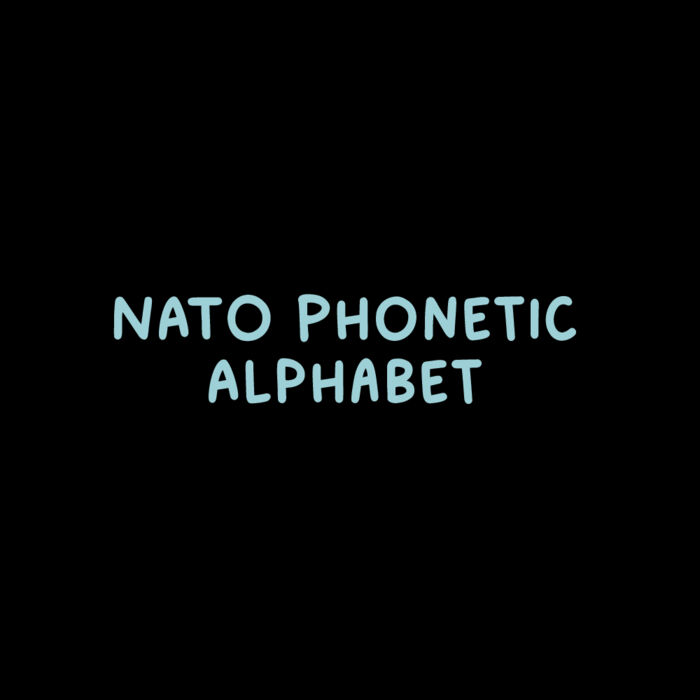 NATO Phonetic Alphabet Thumbnail