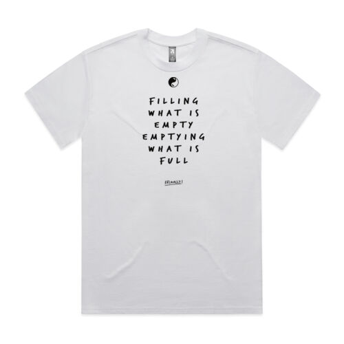 Filling What Is Empty — Men's Light Coloured Heavy Tee Thumbnail