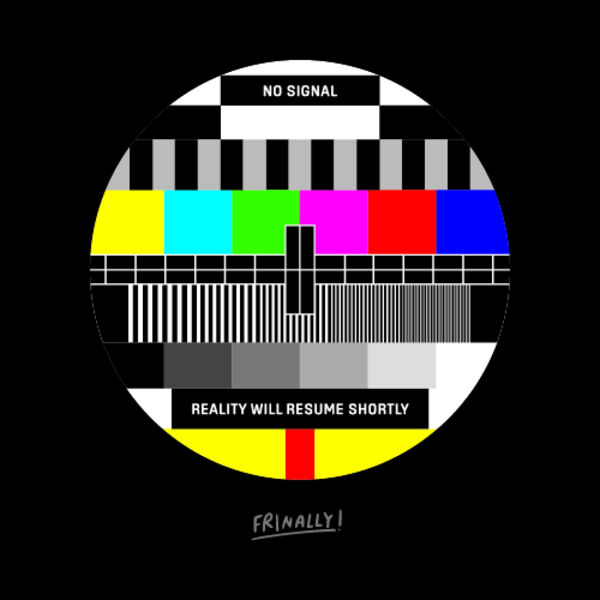 No Signal — Men's Dark Classic Tee Thumbnail