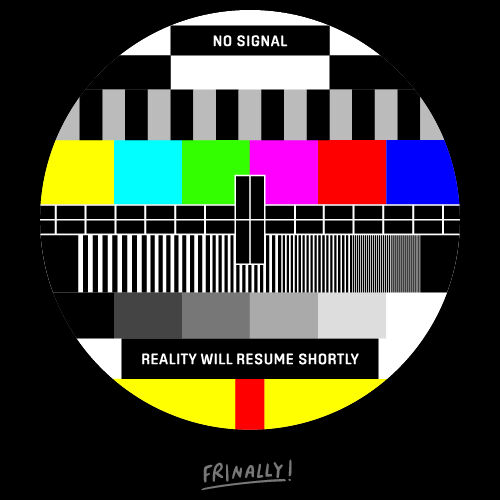 No Signal — Women's Dark Classic Tee Thumbnail