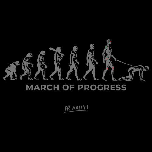 March of Progress — Women's Dark Classic Tee Thumbnail