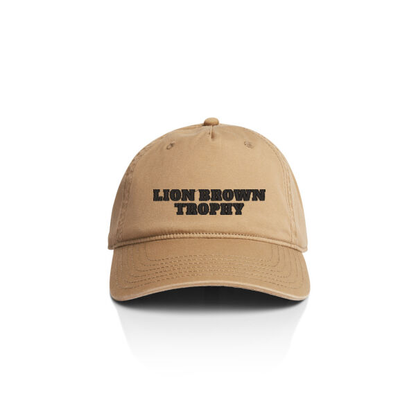 Lion Brown Trophy Cap Thumbnail