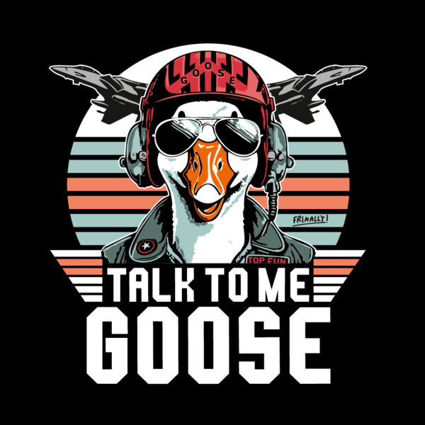 Talk To Me Goose — Men's Dark Classic Tee Thumbnail