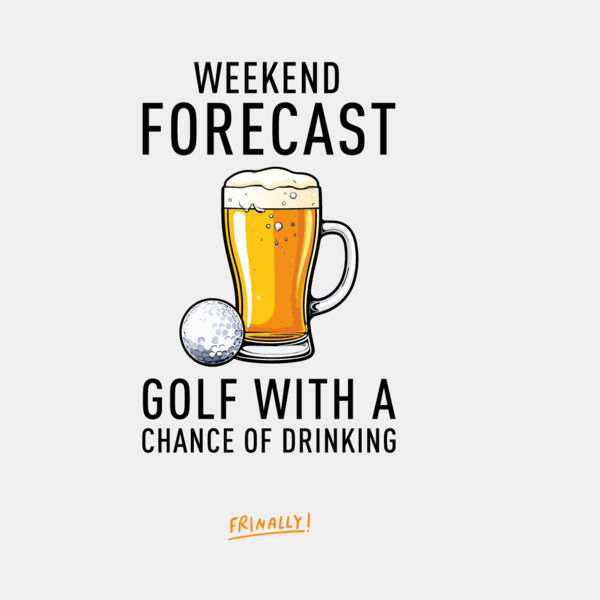Weekend Forecast — Men's Light Coloured Classic Tee Thumbnail