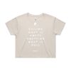 CROP TEE - 4062 Thumbnail